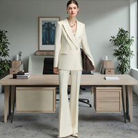 Conjunto de Traje de Negocios Personalizado para Mujer, Ropa Formal de Marca Privada con Soporte OEM y ODM