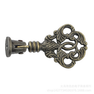 <b>Antique</b> Style Zinc Alloy Drawer Handle B24 Novelty Shape Chinese Design Single Hole Cabinet Pull Durable - Product Image 4