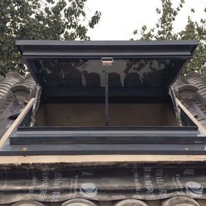 Gaoming Moderne Fenêtre de Toit Automatique Lucarne Motorisée en Alliage d'Aluminium Triple Volet avec Cadre en Acier pour Kamper Skylight Verre - Product Image 6