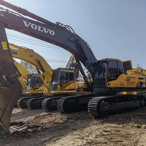 Excavatrice Volvo EC480DL d'occasion de 50 tonnes, modèle 2022, d'origine suédoise, avec moteur Volvo Penta, boîte de vitesses, pompe - Product Image 3
