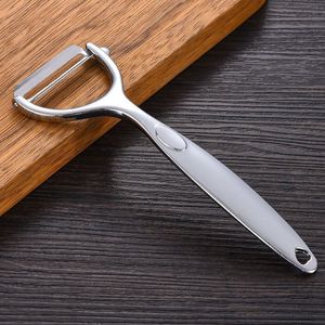 Éplucheur de fruits en acier inoxydable avec lame tranchante pour la cuisine, outil domestique pour éplucher les pommes de terre et les melons - Product Image 3