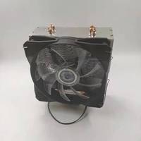 Enfriador de CPU con 4 Tubos de Calor de Cobre, Disipador de Calor de Aluminio, Ventilador de Refrigeración de Aire para CPU de 120 mm, Enfriador RGB para CPU Genérico AMD INTEL