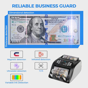 AL-N60D 1 CIS monnaie discriminateur compteur détecteur <span class=keywords><strong>de</strong></span> billets <span class=keywords><strong>de</strong></span> banque argent comptage Machine bill compteur - Product Image 2