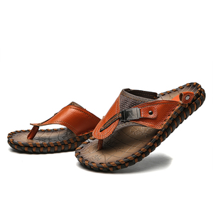 Sandali e Ciabatte da <span class=keywords><strong>Uomo</strong></span> in Vera Pelle di Grande Taglia, Comodi e Personalizzabili con LOGO, Fornitura Diretta dalla Fabbrica - Product Image 3