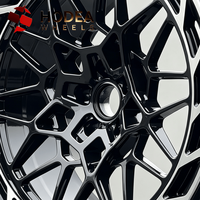 Jantes forgées monobloc personnalisées, finition noire brillante, bord usiné, 5*112, pour BMW Série 3/4/5, 18/19/20/21 pouces, ET et PCD personnalisés