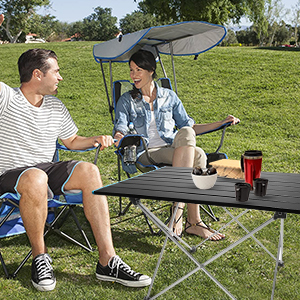 <span class=keywords><strong>Table</strong></span> de <span class=keywords><strong>Camping</strong></span> de pique-nique pliable en <span class=keywords><strong>aluminium</strong></span> pour l'extérieur - Product Image 6