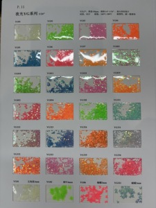 New bán buôn số lượng lớn Glow Chunky long lanh hoặc Glow Fine long lanh Glow trong bóng tối - Product Image 4