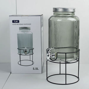 Dispensador de fruta de vidrio de nuevo diseño con <span class=keywords><strong>gran</strong></span> precio - Product Image 6