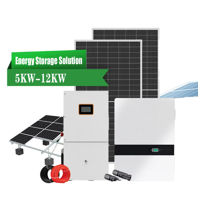 5kW 12kW Hybrid Grid Home Battery Energy Storage System with 5kWh Lithium Ion AC Solar Home Power System