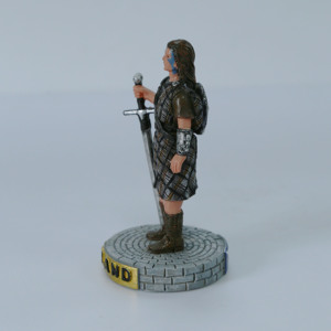 Estatuilla de resina de alta calidad, famosas figuras de película de resina Braveheart - Product Image 2