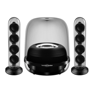 Harman Kardon SoundSticks Thế Hệ 4 Màu Đen Loa Máy Tính Để Bàn Nhà Máy Tính <span class=keywords><strong>2</strong></span>.1 Stereo Loa - Product Image 1
