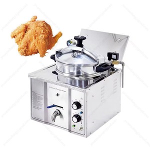 Freidora Eléctrica Comercial de 16L para <span class=keywords><strong>Pollo</strong></span> y Papas Fritas, Máquina de Freír de Acero Inoxidable para Cocina de Restaurante - Product Image 3