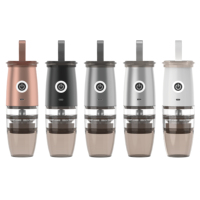Molinillo de Café Manual y Eléctrico 2 en 1, Portátil, Recargable por USB, Molinillo de Granos, Molinillo de Espresso, Original de Fábrica