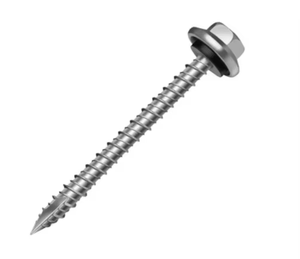 PARAFUSO SEXT. FL MAD PONTA TIPO 17 AR EPDM <span class=keywords><strong>RI</strong></span> AC <span class=keywords><strong>N</strong></span>.10 X 1.1/2 RUSPERT PRATA PARAFUSO - Product Image 1