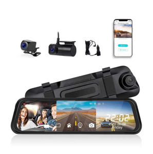 เครื่องบันทึกวิดีโอหน้าจอระบบสัมผัส Full HD 1080P ขนาด10นิ้วกล่องดำติดรถยนต์สามชั้นพร้อมจอแสดงผลสามจอสามจอ - Product Image 1