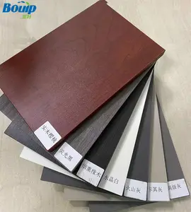 High Grade 9mm 15mm 18mm Melamine Laminated Plywood Board/White Melamine Faced Ply Wood For Wardrobe