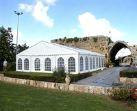 Carpa Grande para Eventos, 15x30m 20x40m, Carpa de Lujo para Fiestas al Aire Libre, Carpa para Exposiciones