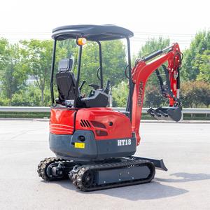 จัดส่งฟรี เครื่องยนต์ CE/EPA รถขุดขนาดเล็กแบบใหม่ รถขุดตีนตะขาบ รถขุดดิน รถแบคโฮ 1 1.5 2 3.5 ตัน รถขุดใหม่ - Product Image 2