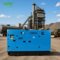 Generador Diésel Trifásico Insonorizado de 264kw 330kva de la Fábrica de Generadores Silenciosos de Guangzhou, Modelo 6LTAA9.5-G1 para Hospital