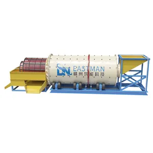 High Capacity Gravity Separation Mining Equipment Gold Washing Trommel Price