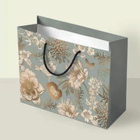 Sac en carton de luxe classique pour cadeaux, avec logo personnalisé, impression offset, poignée recyclable, pour cadre photo, bougie, artisanat