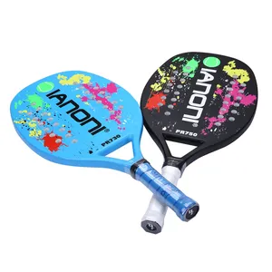 Hoge Kwaliteit 3K 12K Geweven Strand Tennis Padel Paddle Raquet