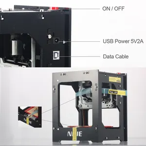 Ai NEJE 2019 venda quente nova 1000mw 405nm laser gravadora Madeira Router DIY Impressora de Mesa de Corte A Laser Máquina De Corte Gravador