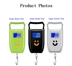 Cân Hành Lý Kỹ Thuật Số Bán Chạy Cân Cầm Tay Bằng Nhựa LCD 50Kg 10G Màu Nhỏ Có Móc - Product Image 2