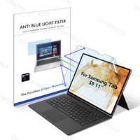 Protection d'écran anti-lumière bleue pour ordinateur portable HD Clair/Mat Anti-reflets pour Samsung TabS7/S8/S9 Protection des yeux Film d'affichage pour le bureau