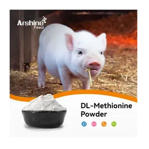 Liquide et poudre Dl-méthionine 99 Pct qualité alimentaire volaille porc alimentation 99% Dl méthionine qualité alimentaire