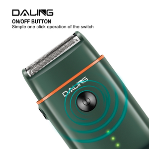 Afeitadoras eléctricas de diseño de doble cabezal <span class=keywords><strong>DALING</strong></span>, <span class=keywords><strong>afeitadora</strong></span> recargable, <span class=keywords><strong>afeitadora</strong></span> portátil para hombres, - Product Image 5