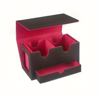 Boîte de rangement grande capacité MIO pour cartes TCG et de baseball, boîte de deck portable avec plateau en papier durable pour jeux de société, Magic, Anime