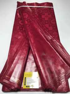 Bazin <span class=keywords><strong>Riche</strong></span> de Haute Qualité 100% Coton 2025, Nouveau Tissu Brocart Jacquard, Dernier Fil Peigné Bazin <span class=keywords><strong>Riche</strong></span> Africain pour Fêtes - Product Image 5