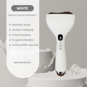 เครื่องนวดหน้ากัวซาไฟฟ้าแบบมือถือ อุปกรณ์ขูดหน้า ลดริ้วรอย ยกกระชับผิวหน้า เครื่องนวดผิวหน้า - Product Image 1