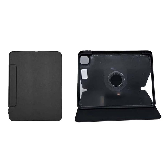 IPad Air 6/7-10.9 iPad 11 Inch Universal Magnetic 360 Degree Rotating Detachable Case PU + Acrylic Buckle Folio