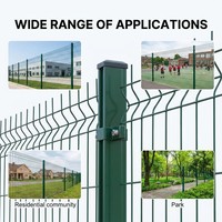 Clôture en maille galvanisée écologique, best-seller, facile à installer, pour la sécurité extérieure et la protection du périmètre