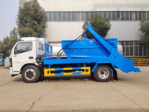 Camión de Basura con Brazo Oscilante Dongfeng 4X2 LHD RHD de 6m³, Económico, para Saneamiento Urbano y Comunidades Residenciales - Product Image 2