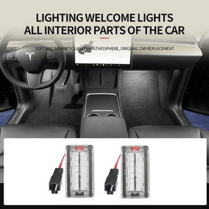 Kit d'éclairage d'ambiance RGB pour les pieds des passagers <span class=keywords><strong>Tesla</strong></span> <span class=keywords><strong>Model</strong></span> 3 Y <span class=keywords><strong>S</strong></span> X, lampe LED décorative intérieure - Product Image 3