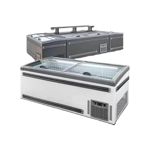 Ventas directas de fábrica Smart Island Freezer Supermercado Cofre de refrigeración para frutas y verduras - Product Image 1