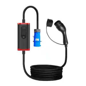 Vente en gros Voiture électrique 32a 7kw Ev Station de charge Portable Ev Chargeur avec écran réglable