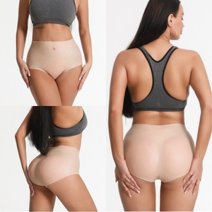 Silicone High Waist Realistic Elastic Women Enhance Big Butt Panties Plump Sexy Women Shaped Hip Pants <strong>Shapewear</strong> <strong>Knickers</strong> - Product Image 2