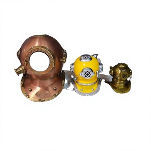 Casco DE BUCEO amarillo para manualidades de metal, casco de barco Titanic personalizado náutico, ideas de regalos, superventas, cascos de buceo marítimo al por mayor - Product Image 1