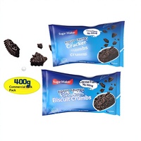 Miettes de biscuits croustillants au chocolat Sugar Maker 400g – Usage commercial – Accessoires pour thé au lait, café et thé aux fruits