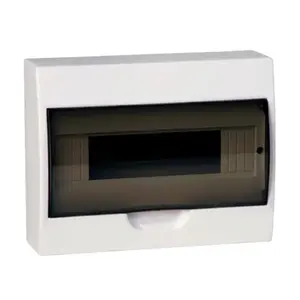 Weatherproof MCB Box 8way PVC Enclosure with Cover Against Water Splash Outdoor IP65 electrical distribution box