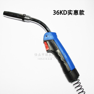 หัวเชื่อมแบบ Binzel รุ่น 15AK 24KD 36KD CO2 คอห่าน ระบายความร้อนด้วยอากาศ สวิตช์เดี่ยว จุดระเบิดด้วยมือ - Product Image 5