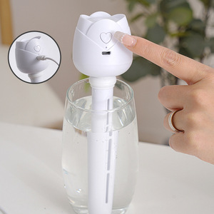 Poplor Portable Rose <b>Humidifier</b> Usb Powered Desk Aromatherapy Mist Maker For Office Car - Product Image 3