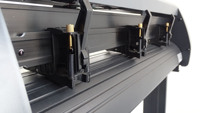 Máquina cortadora de plotter básica E-cut de China, plotter de corte modelo de tamaño 34, cortador de etiquetas de alimentación de 870mmauto de