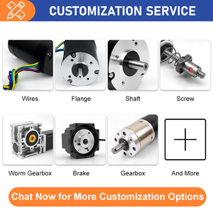 3상 86mm 사각형 BLDC 모터 48V 3000RPM 브러시리스 DC 모터 산업 자동화 AGV AMR CNC 및 섬유 기계용 - Product Image 4