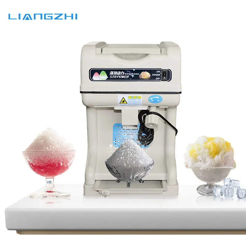 2 kg/min LZ-128 en stock rasoir industriel électrique de glace de neige des Philippines pour des affaires