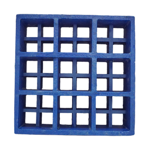 Grille en PRF antidérapante résistante aux UV, directement de l'usine, pour les zones de lavage de voitures et les usines chimiques - Product Image 2